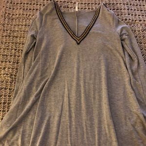 Grey SAGE hoodie dress